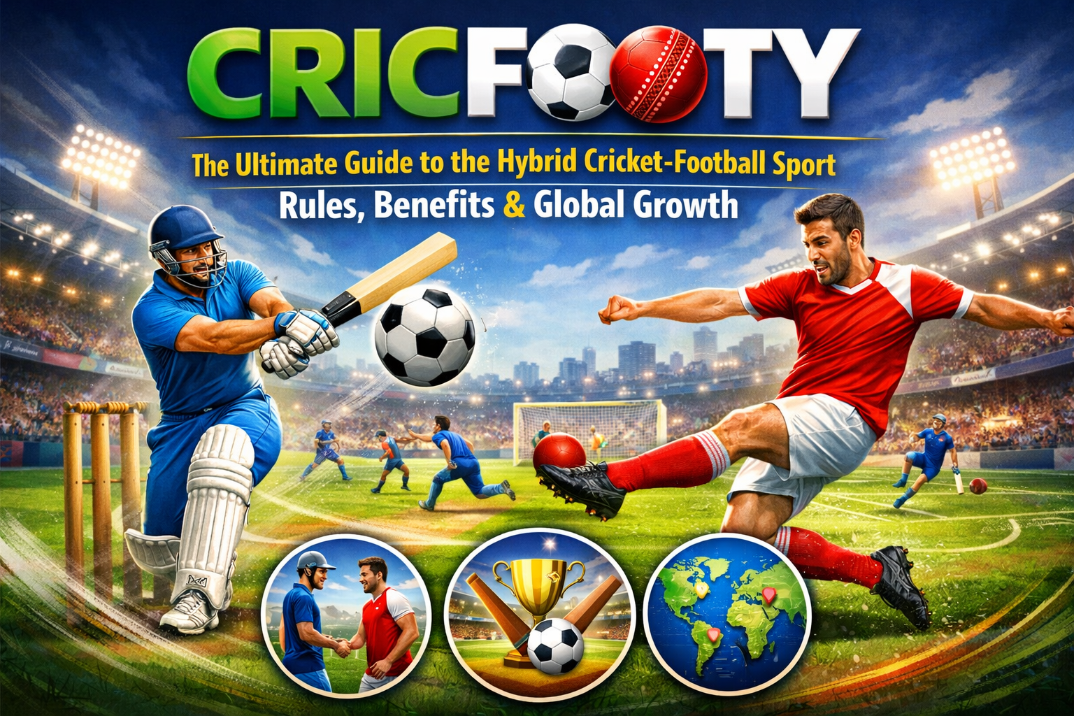 Cricfooty: The Ultimate Guide to the Hybrid Cricket‑Football Sport, Rules, Benefits & Global Growth