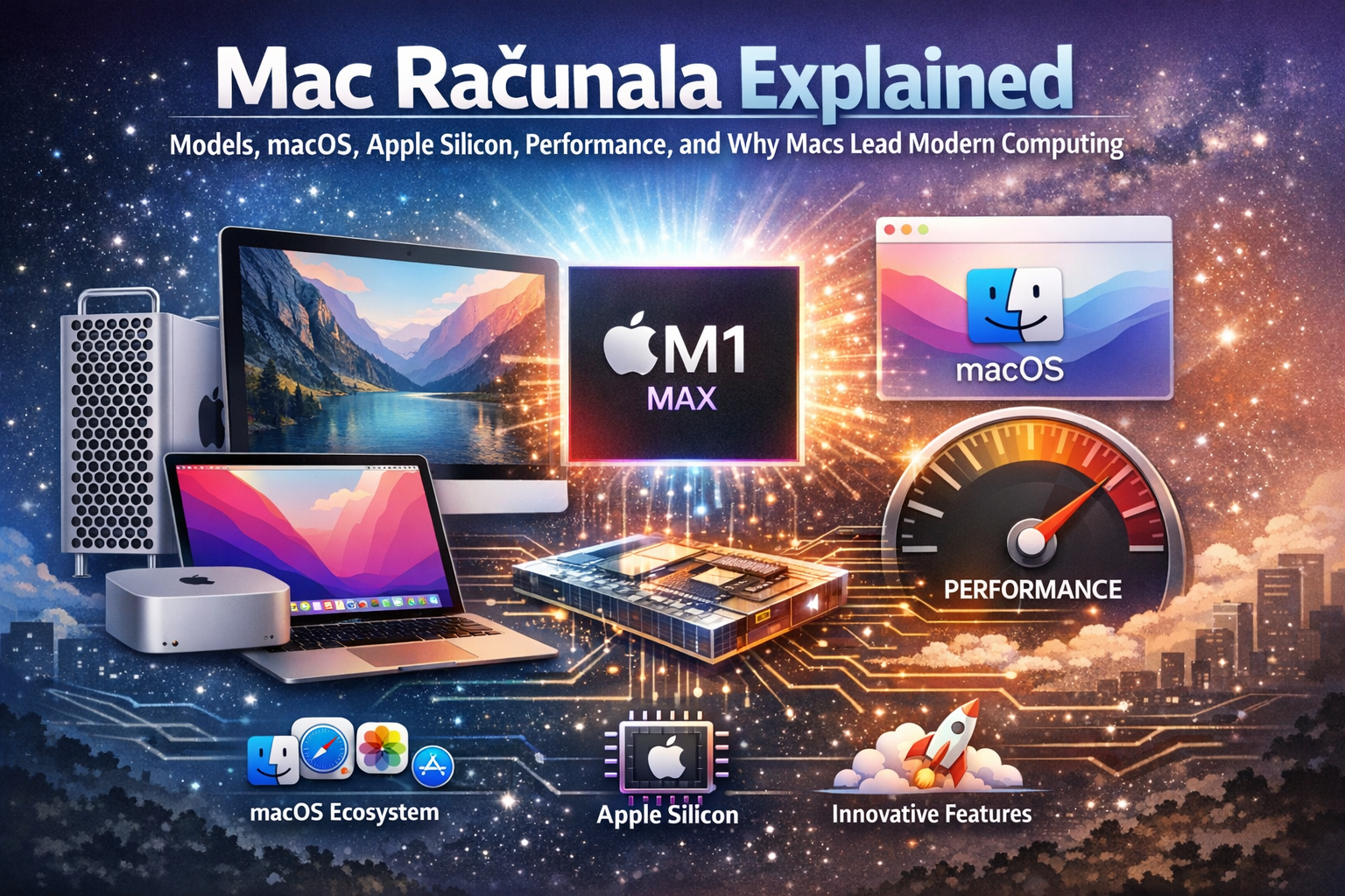 Mac Računala Explained: Models, macOS, Apple Silicon, Performance, and Why Macs Lead Modern Computing